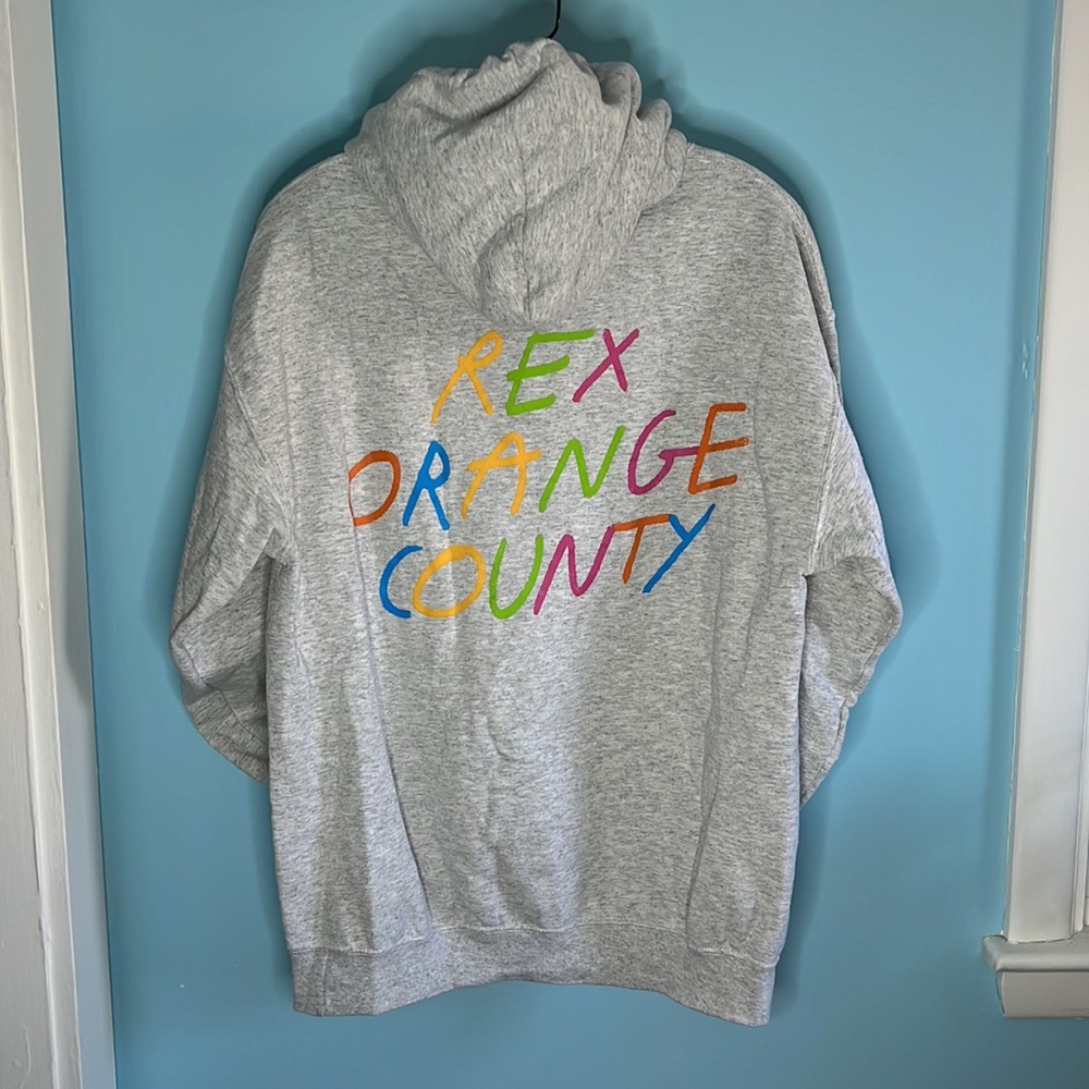 Rex Orange County Gray Hoodie